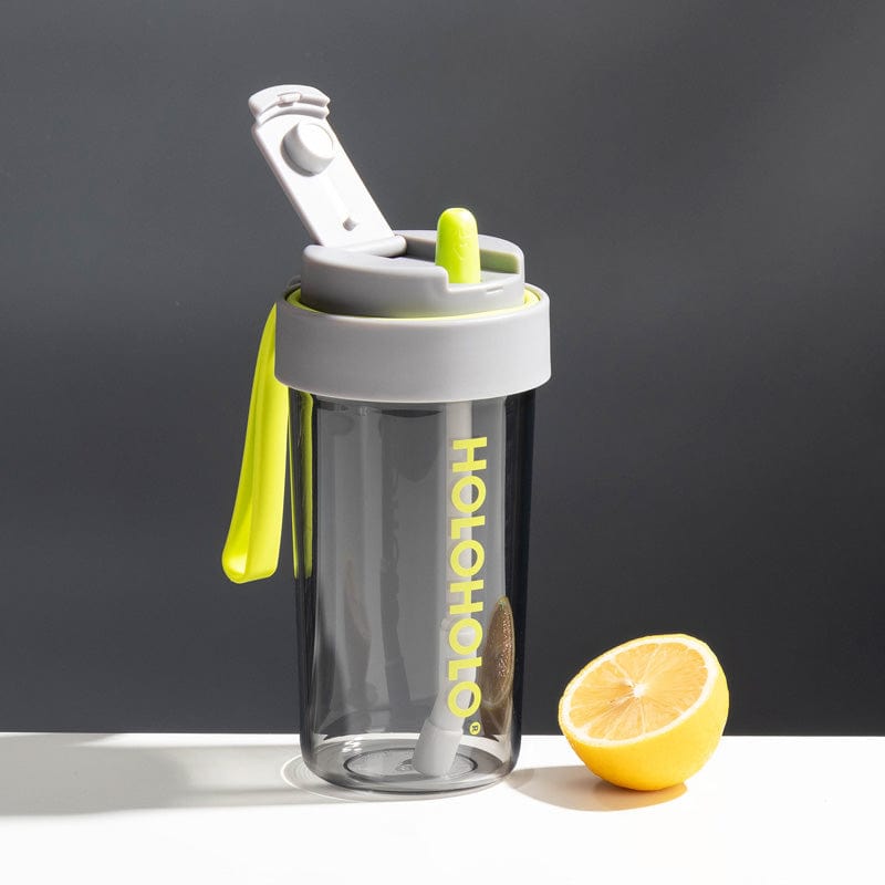 Holoholo Jump Cup Pop-Up Straw Bottle 600ml